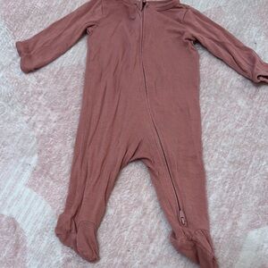 Carter's Pink Footed One Piece Sleepwear